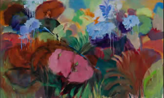 painting titled - Spring Garden